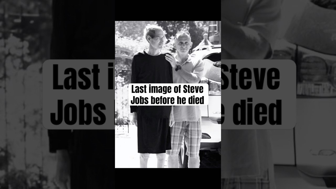 Last image of Steve Jobs before he died #history #stevejobs #lastphoto #historicphotos
