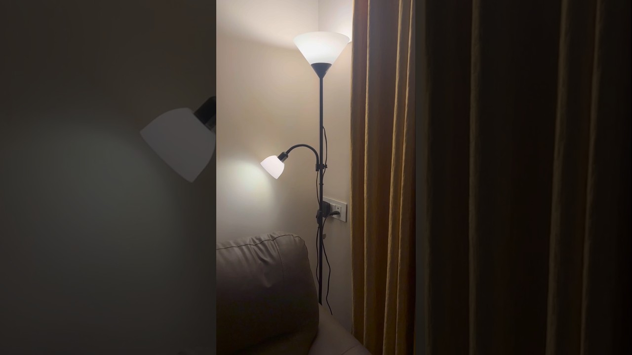 Lampa podłogowa z Home Centre #rozpakowywanie #wystr&oacute;jdomu #dom #lampapodłogowa #homecentre #kr&oacute;t...