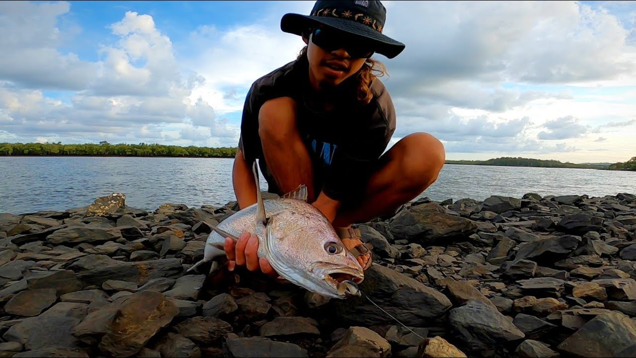 Fishing for Mulloway/Jewfish on Ultra Light Tackle!