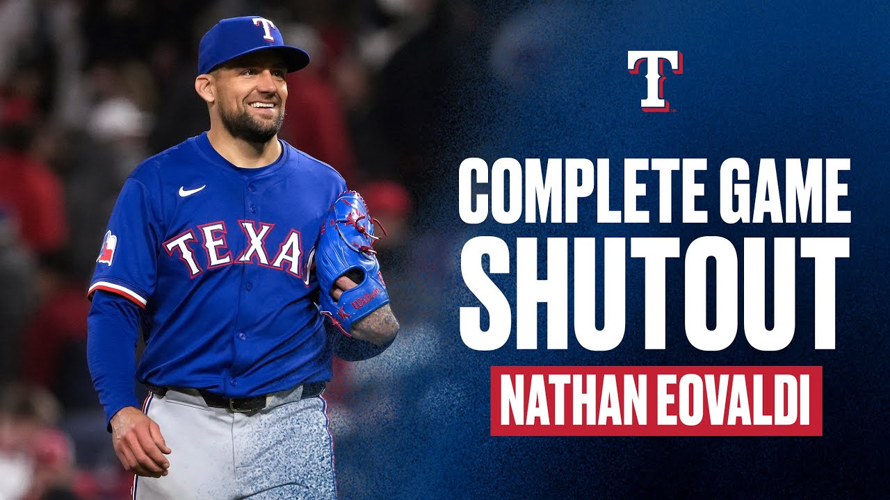 All 27 Outs From Nathan Eovaldi's Shutout in Cincinnati