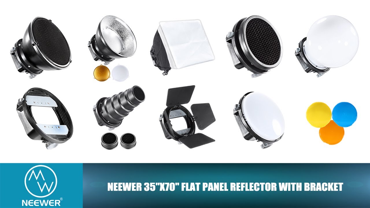 Neewer Pro Speedlite Accessory Kit - Get Almost All Accessories for your Flash