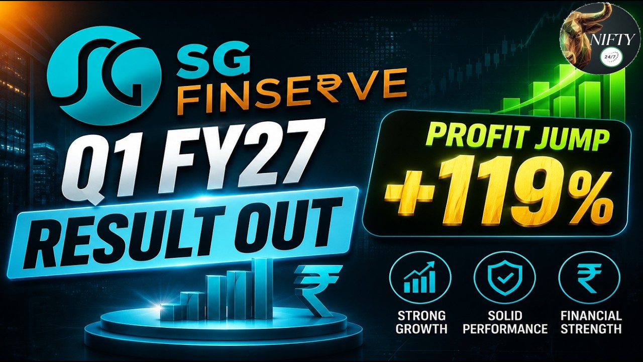 How were the Q1 FY27 results for SG Finserve? & their impact on the future #sgfinserve #q1results...