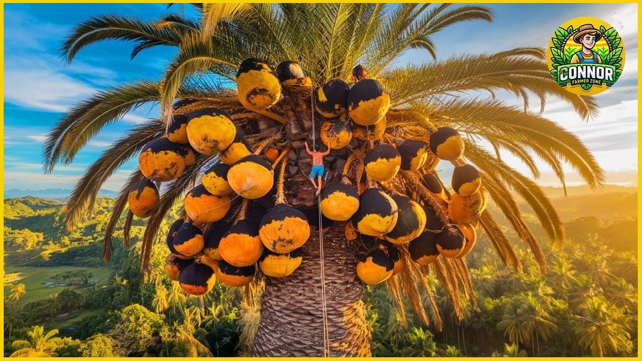 How Farmers Brave Dangerous Palmyra Palms to Harvest Toddy and Process Jaggery
