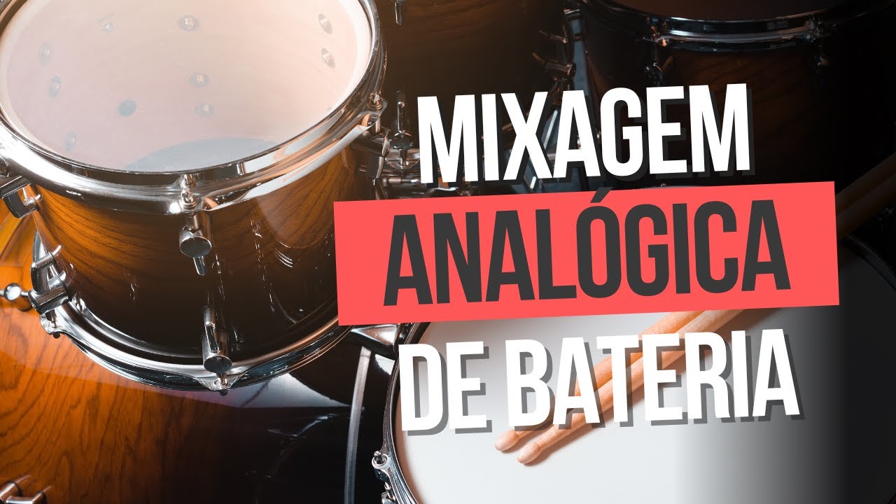 MIXAGEM ANALÓGICA DE BATERIA - ODZ MUSIC