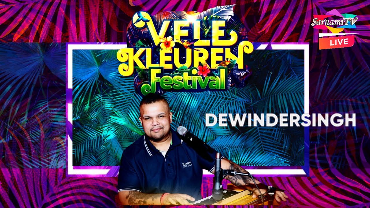 Dewindersingh Sewnath LIVE | Lion of Bhaitak Gana | Vele Kleuren Festival in Den Haag