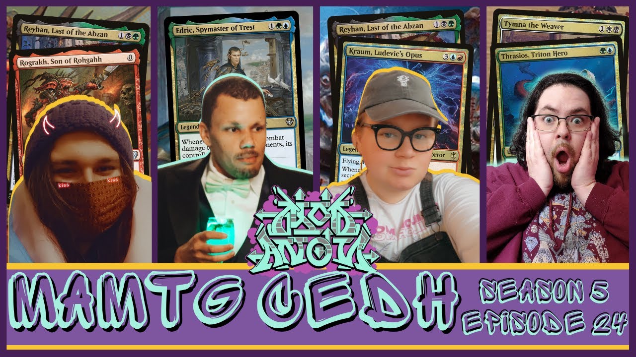 New Year New cEDH! | MAMTG #cEDH S5 E24 | Rehyan Rog v Edric v Reyhan Kraum v Tymna Thrasios