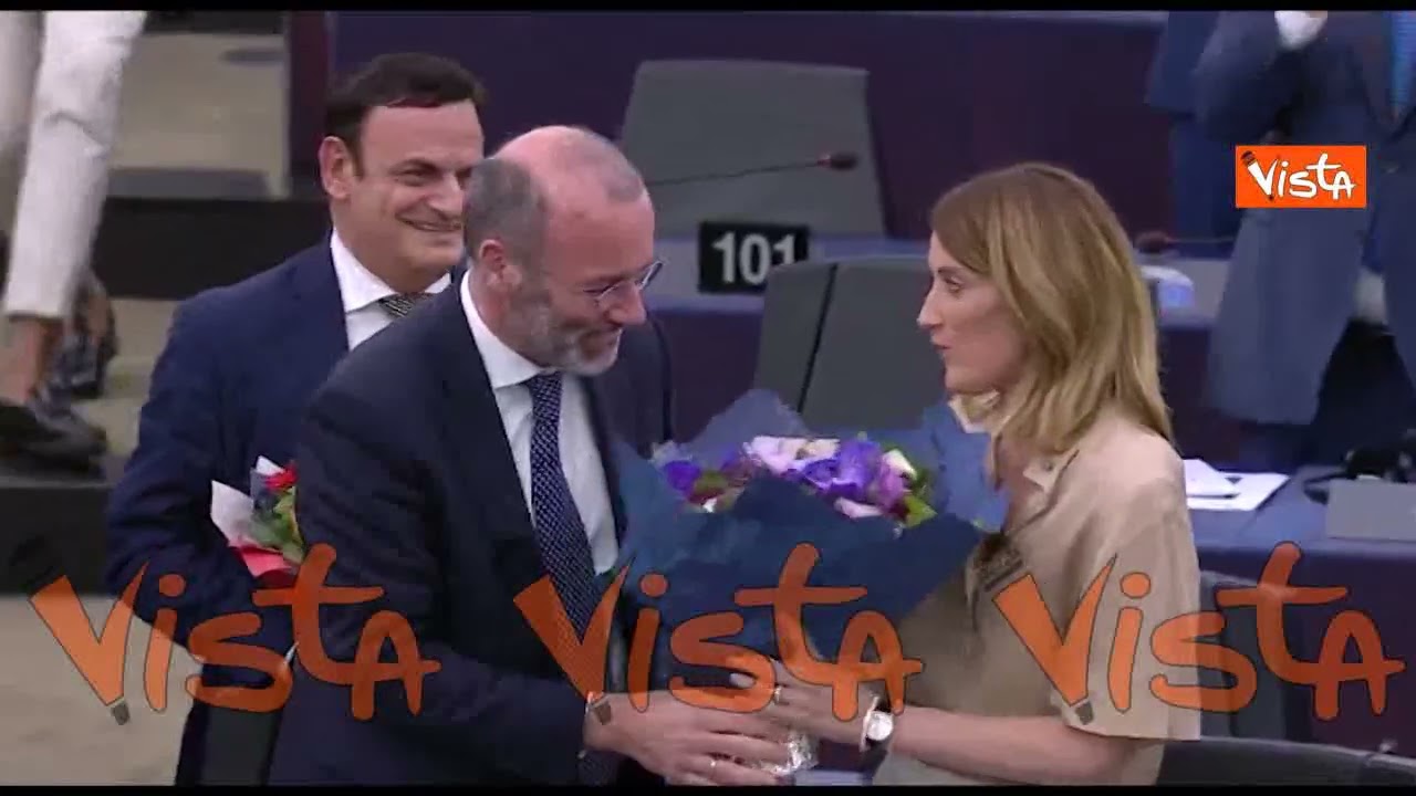 Roberta Metsola rieletta Presidente dell'EuroParlamento con il record di voti di tutti i tempi