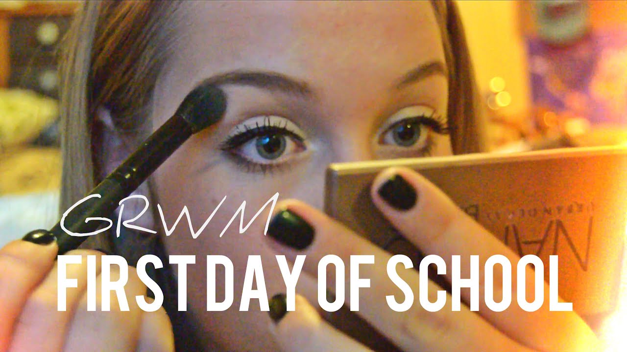 GRWM: FIRST DAY OF SCHOOL: Junior Year