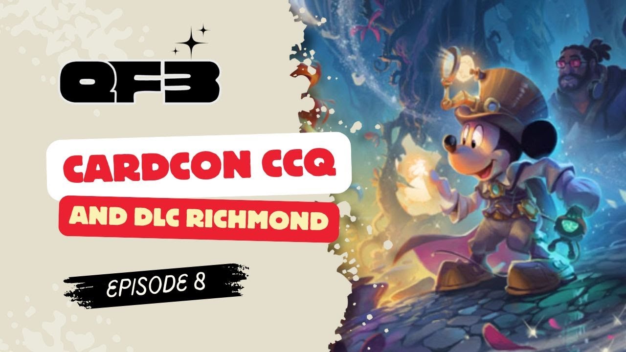 Lorcana Event Servers SHUT DOWN?!! Going over Cardcon CCQ and DLC Richmond | Quest For Three Ep.8