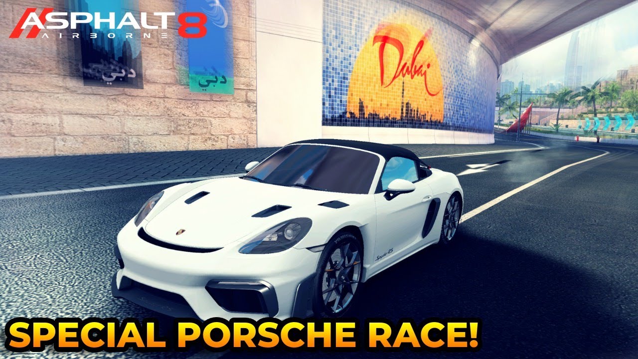 Porsche 718 Spyder RS Cup Race | Asphalt 8 Airbrone