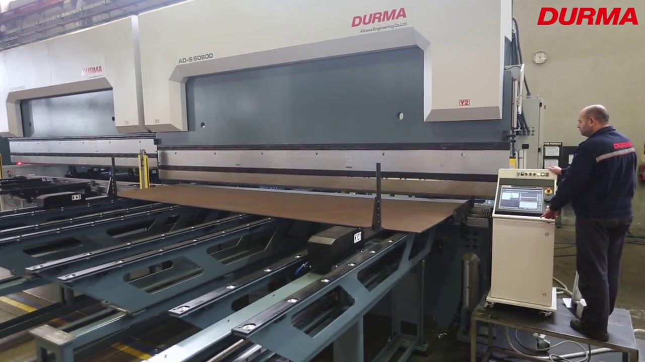 Prasa krawędziowa DURMA tandem typ AD-S 60600x2 (12m, 1200t)