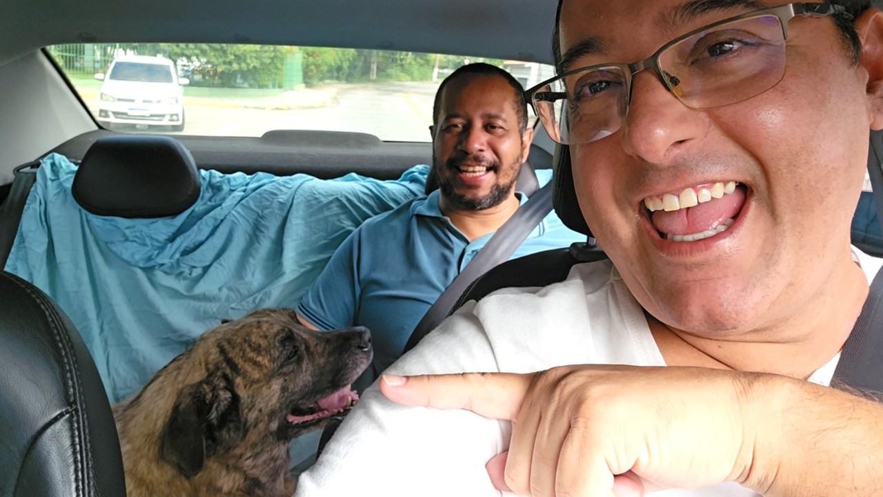 LEVAMOS O REX PARA FAZER O RX E FICAMOS SURPRESOS COMO ELE REAGIU AO EXAME