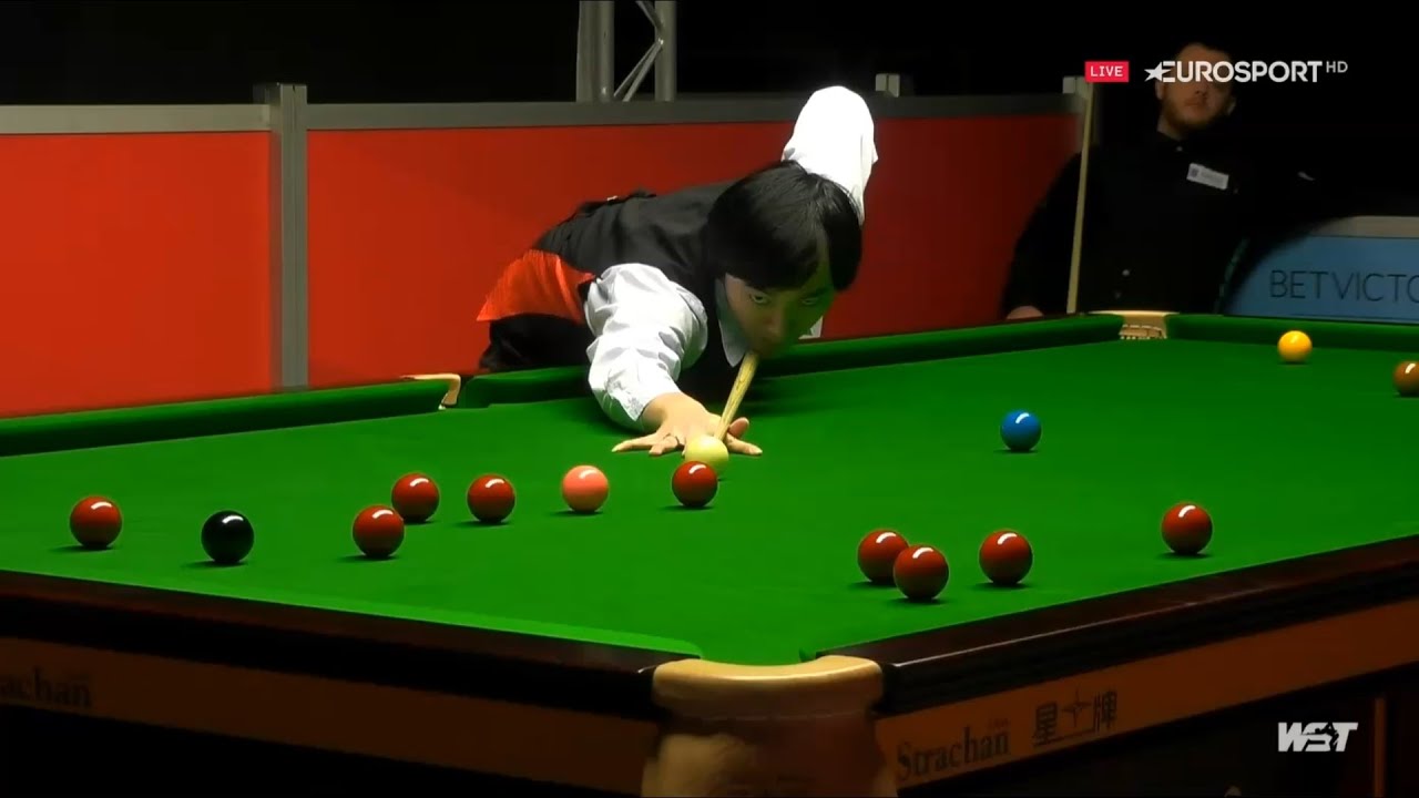 Akani Songsermsawad v Mark Allen - 2021 European Masters Qualifying Round 1 - NO COMMENTARY