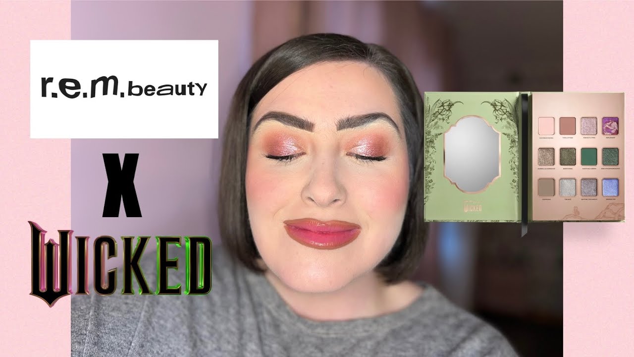 R.e.m. beauty x WICKED Ozdust eyeshadow palette second look!!