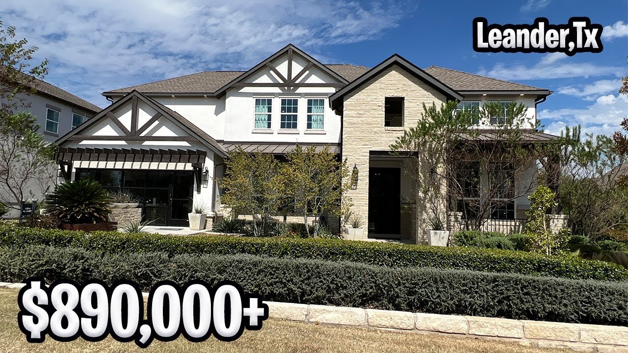 MUST SEE!! Toll Brothers 4K Tour in Leander, Tx Beautiful Home Made for Entertaining #austin #texas