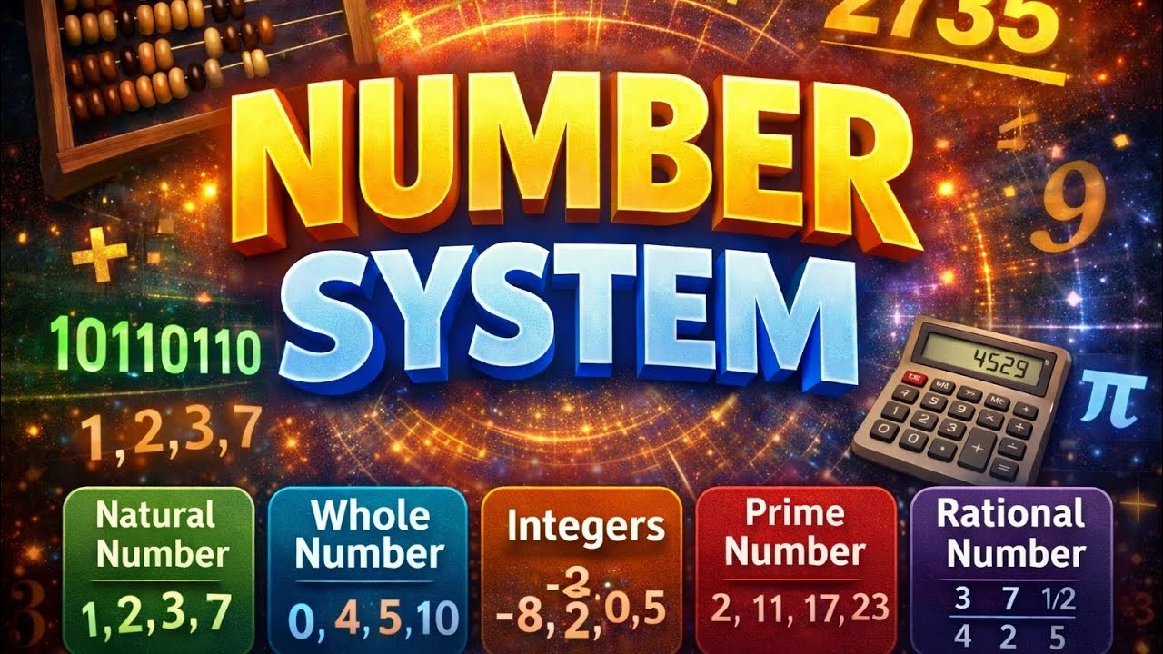 number system || number system maths