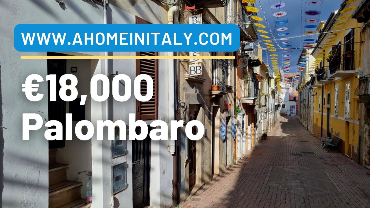 €18,000 BARGAIN ITALIAN PROPERTY