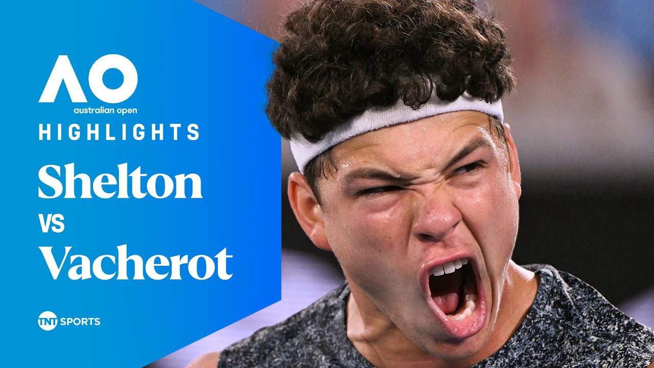 Ben Shelton vs Valentin Vacherot | Round Three | Australian Open 2026 Highlights 🇦🇺