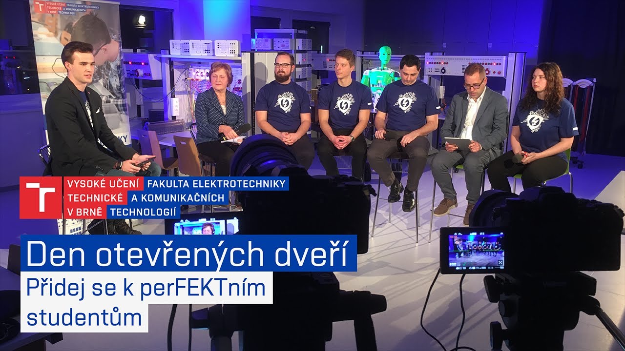 Online den otevřených dveří Fakulty elektrotechniky a komunikačních technologií VUT v Brně