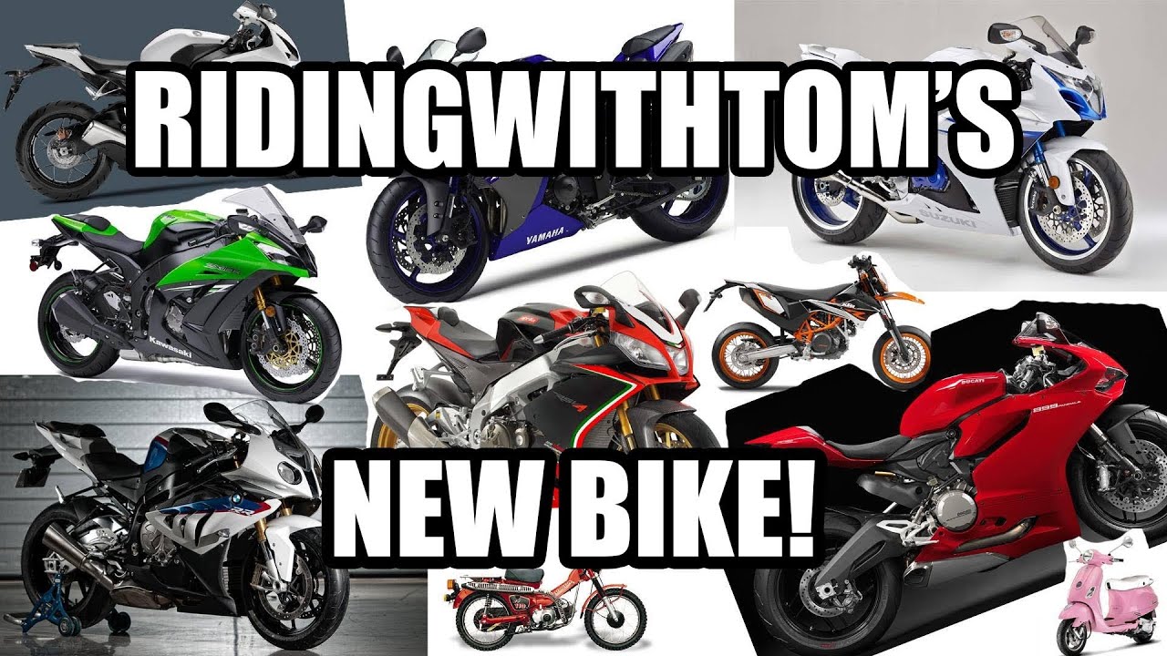 RidingWithTom's New Motorcycle Reveal!