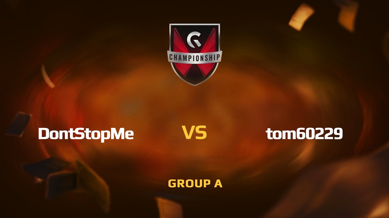 [RU] DontStopMe vs. tom60229 | Gfinity Summer Maters | Group A