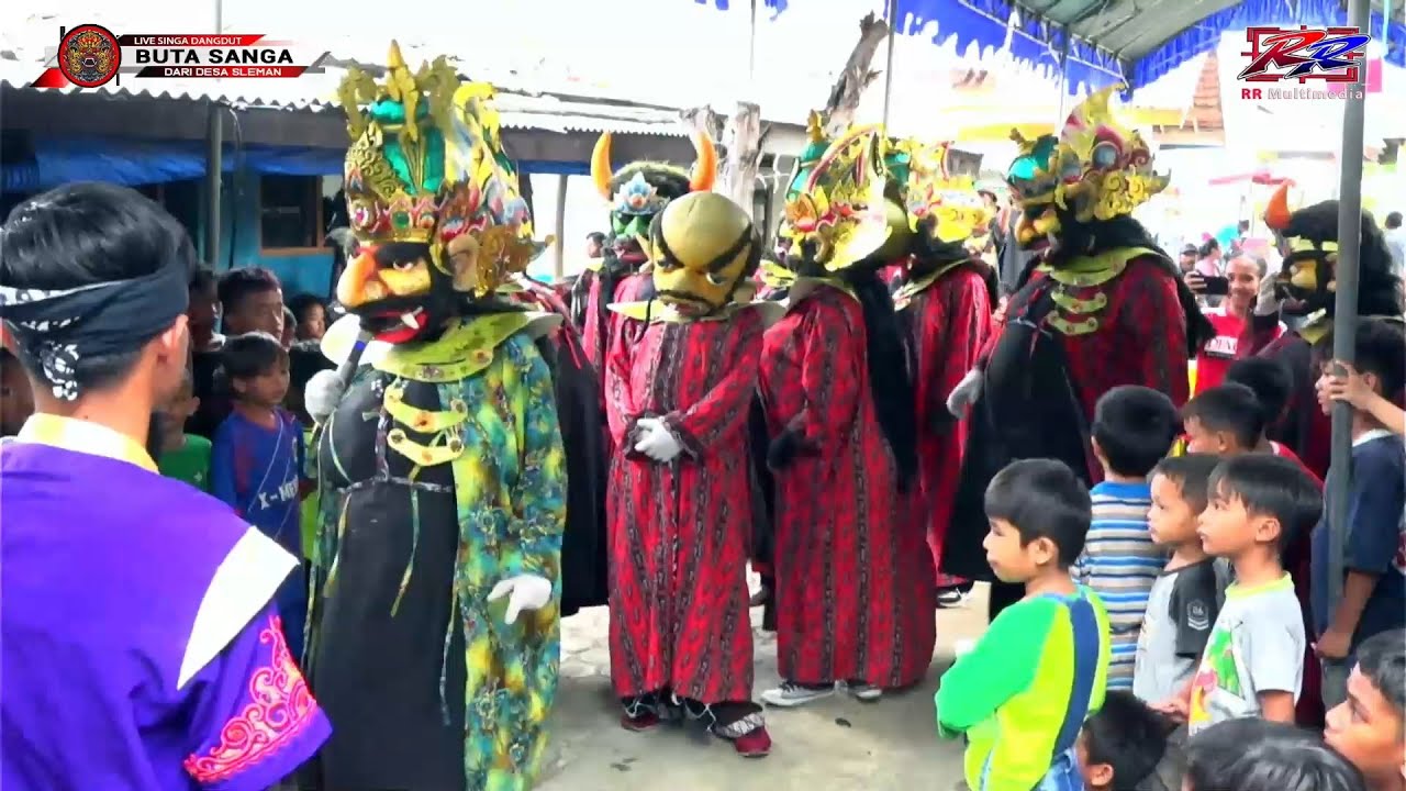 BUTA SANGA  || 28. ATRAKSI || Khitanan " Alvino Saputra " || Desa Sleman
