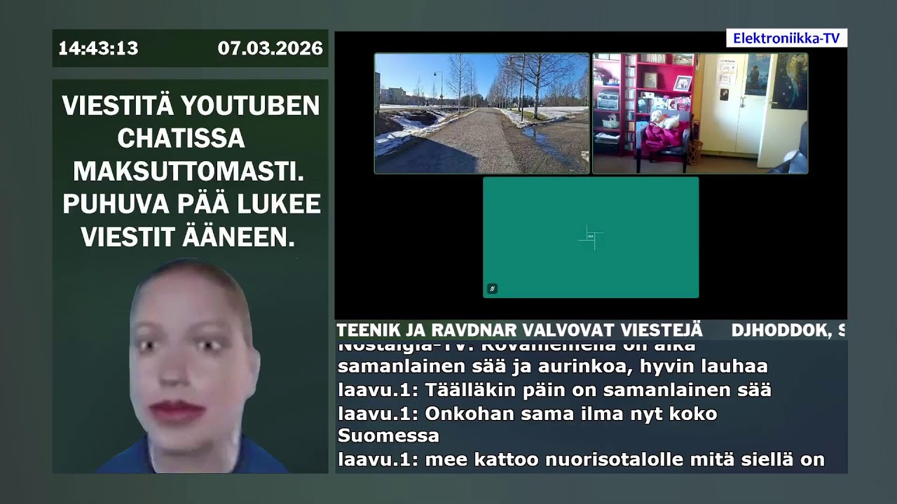 Elektroniikka-TV Live 7.3.2026