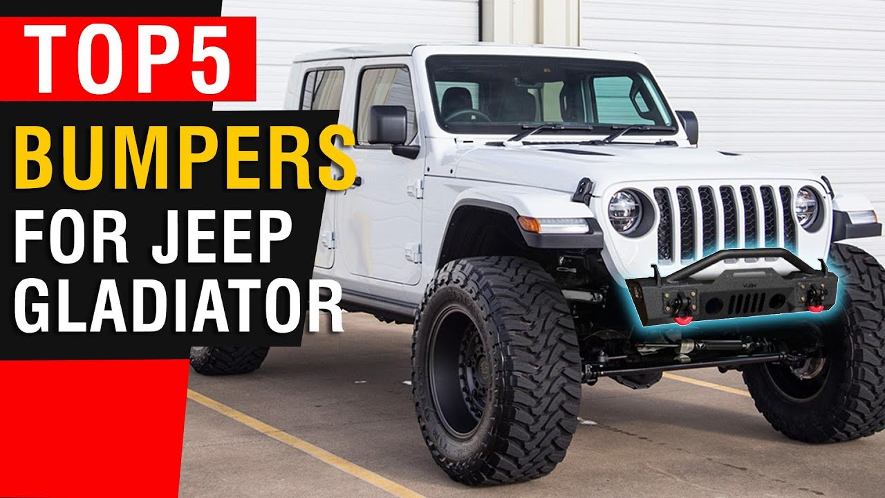 🏆 Топ-5 передних бамперов для Jeep Gladiator [Обязательный элемент 2026 года]
