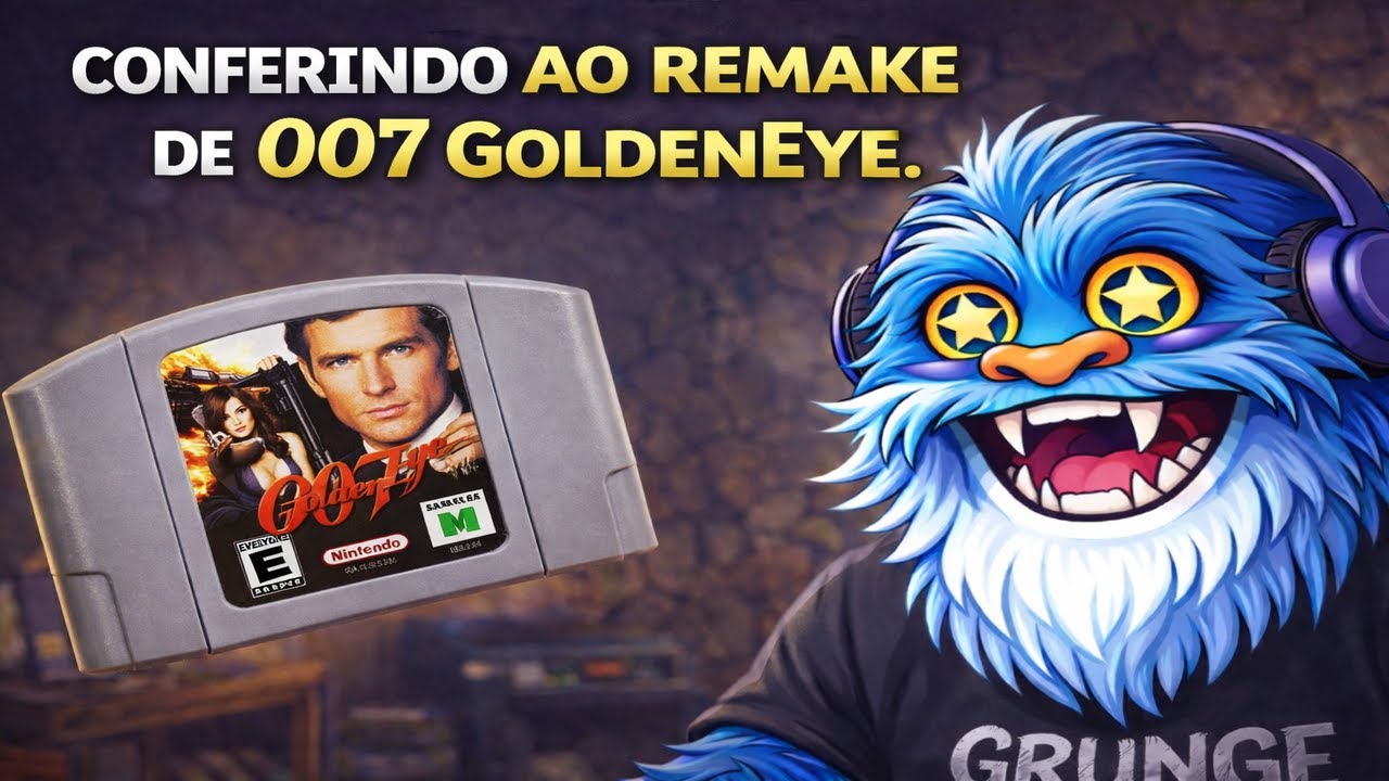 REMAKE INCRIVEL DO 007 GOLDENEYE DO  N64!  PARTE #2