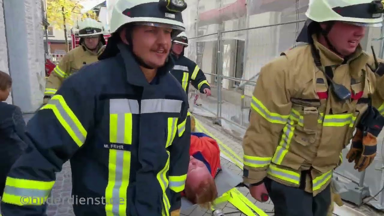 Abschlussübung der Attendorner Feuerwehr