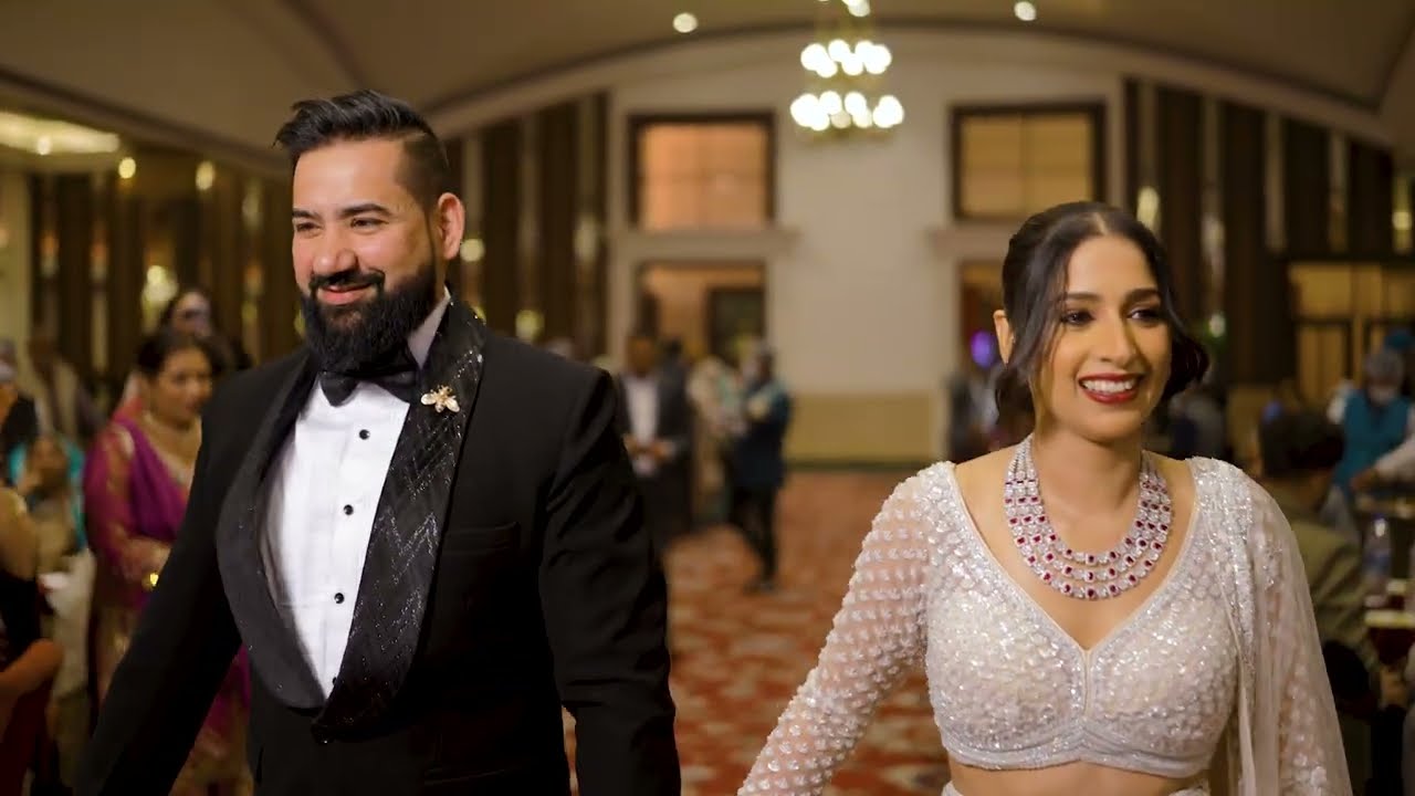 4K SIKH WEDDING II RECEPTION PART 1 II JAGDEV & HARMANDEEP KAUR II Pooja Studio