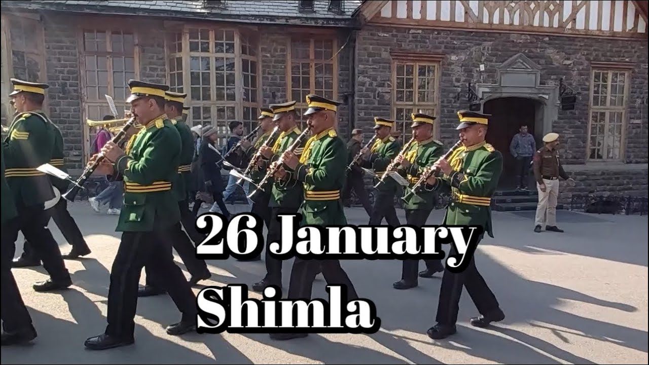 HAPPY REPUBLIC DAY ( 26th January) celebrated in Shimla 🙏🙏