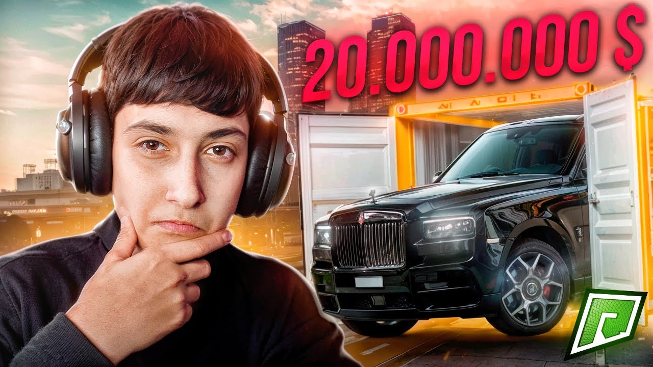 🤭Շահեցի Rolls Royce Cullinan😱Ընդամենը 3.500.000 - ով🤑💥GTA 5 RADMR RP 2❗