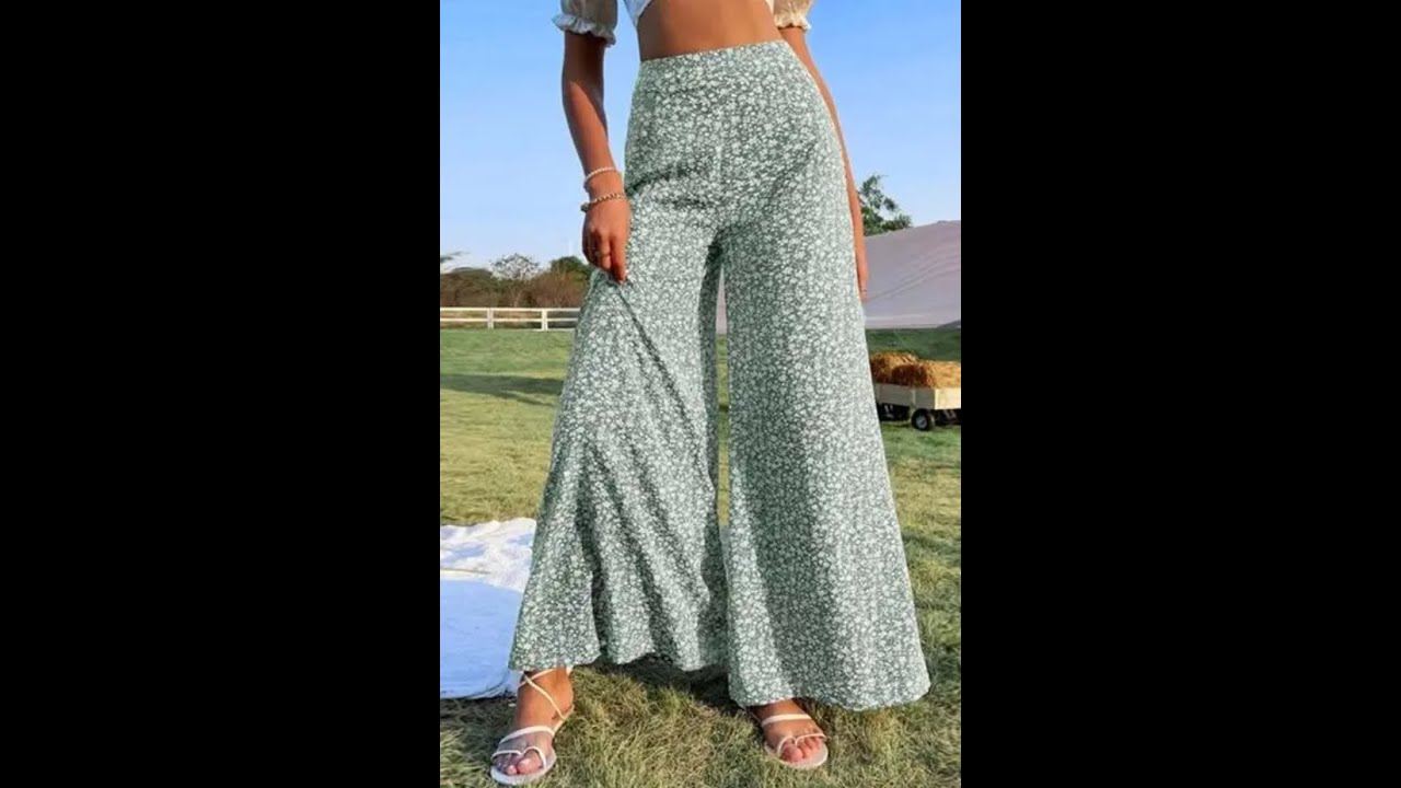Palazzo Pants Sewing Video Tutorial