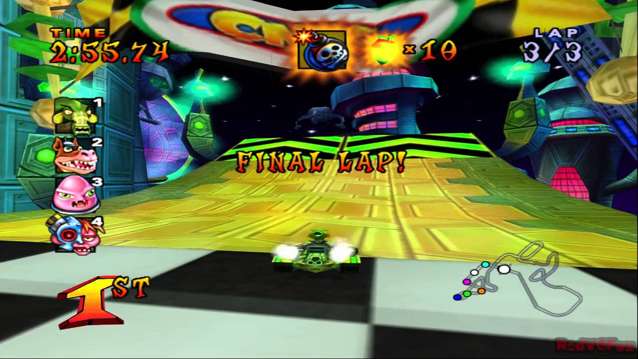 CNK: Crash Nitro Kart - Electron Avenue [PCSX2[