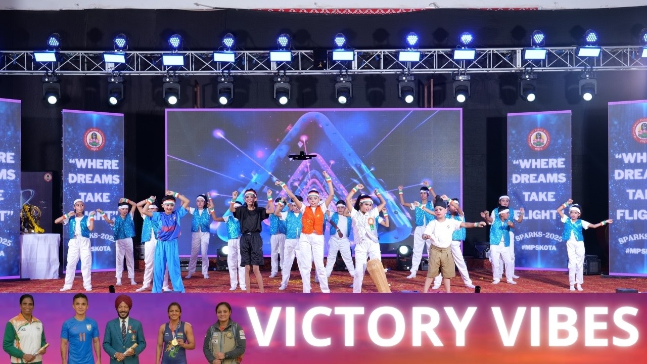 Victory Vibes (sparks2025) day2 #annualfunction #dance #kota #trending #viral #viralvideo #mpskota