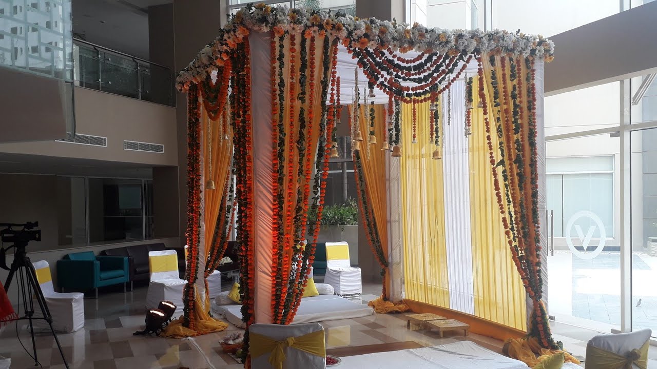 Best Mandap Decorations for South indian Wedding 9891478005  South Indian mandap Decorations idea