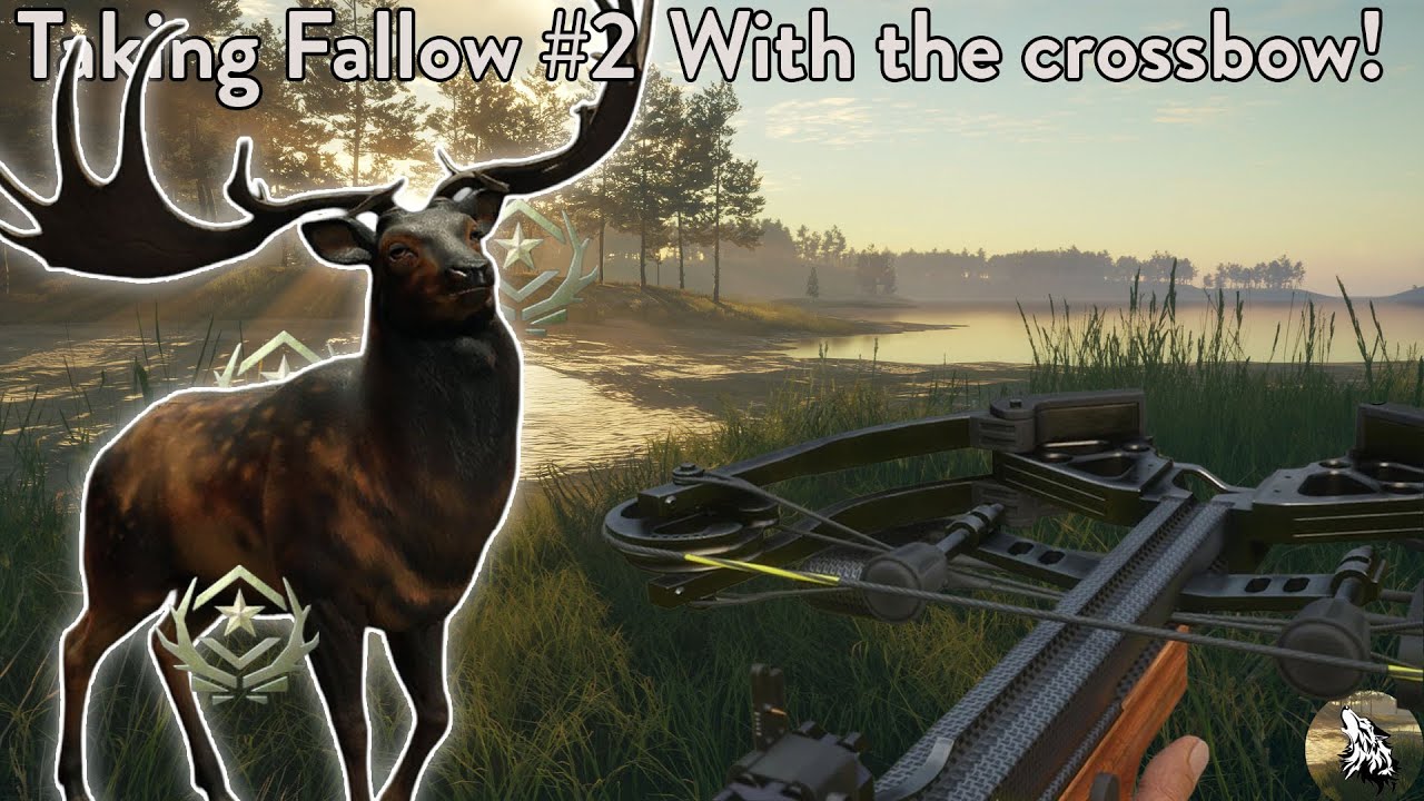 Taking down GREAT ONE Fallow 2 with the CROSSBOW! TheHunter Call of the Wild