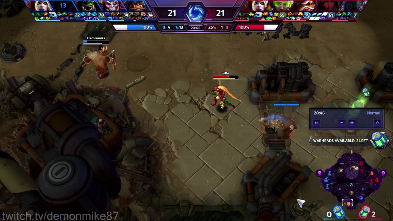 [Heroes of the Storm] Rexxar Kiting Valeera