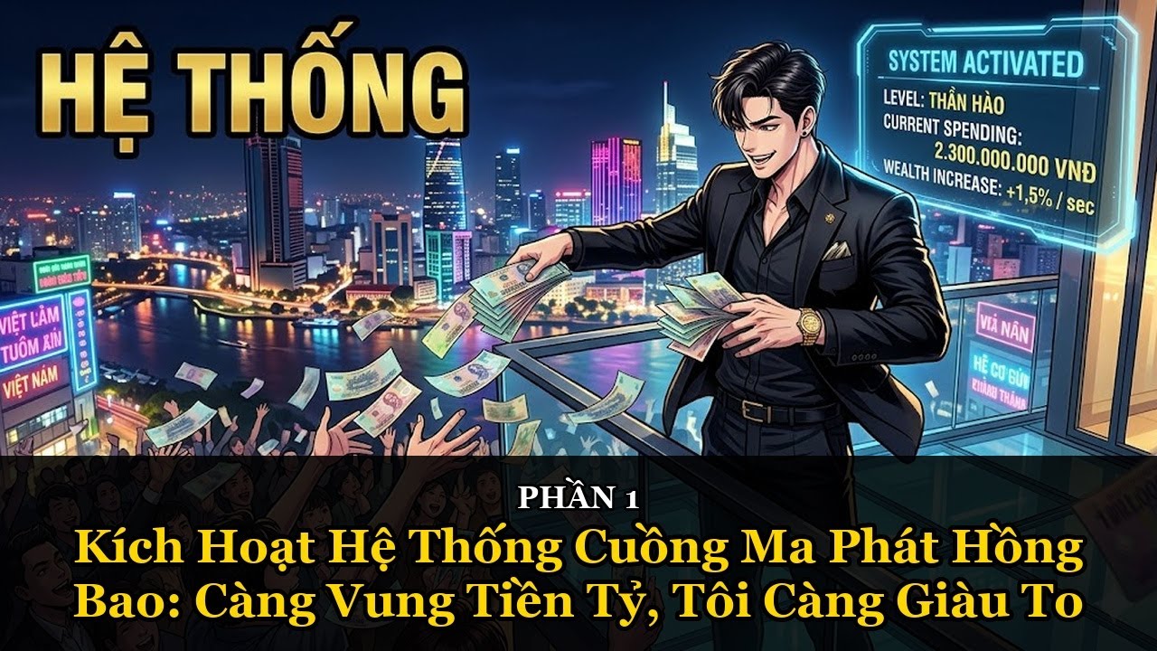 Kích Hoạt Hệ Thống Cuồng Ma Phát Hồng Bao - Càng Vung Tiền Tỷ, Tôi Càng Giàu To! - P.1