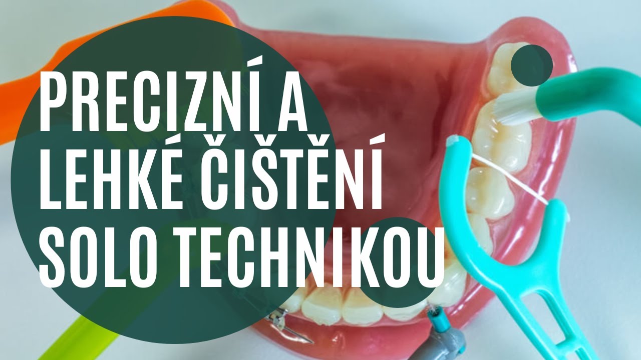 💥Precizní dočišťování zubů se solo kartáčkem. Praktická ukázka! 👀