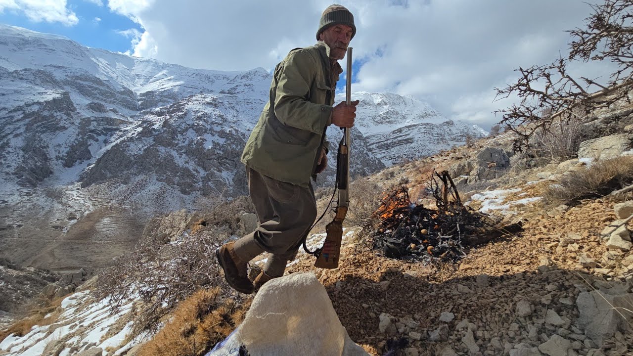 Travel to Zagros Snow: Documenting the real life of nomads in the cold season and herding sheep