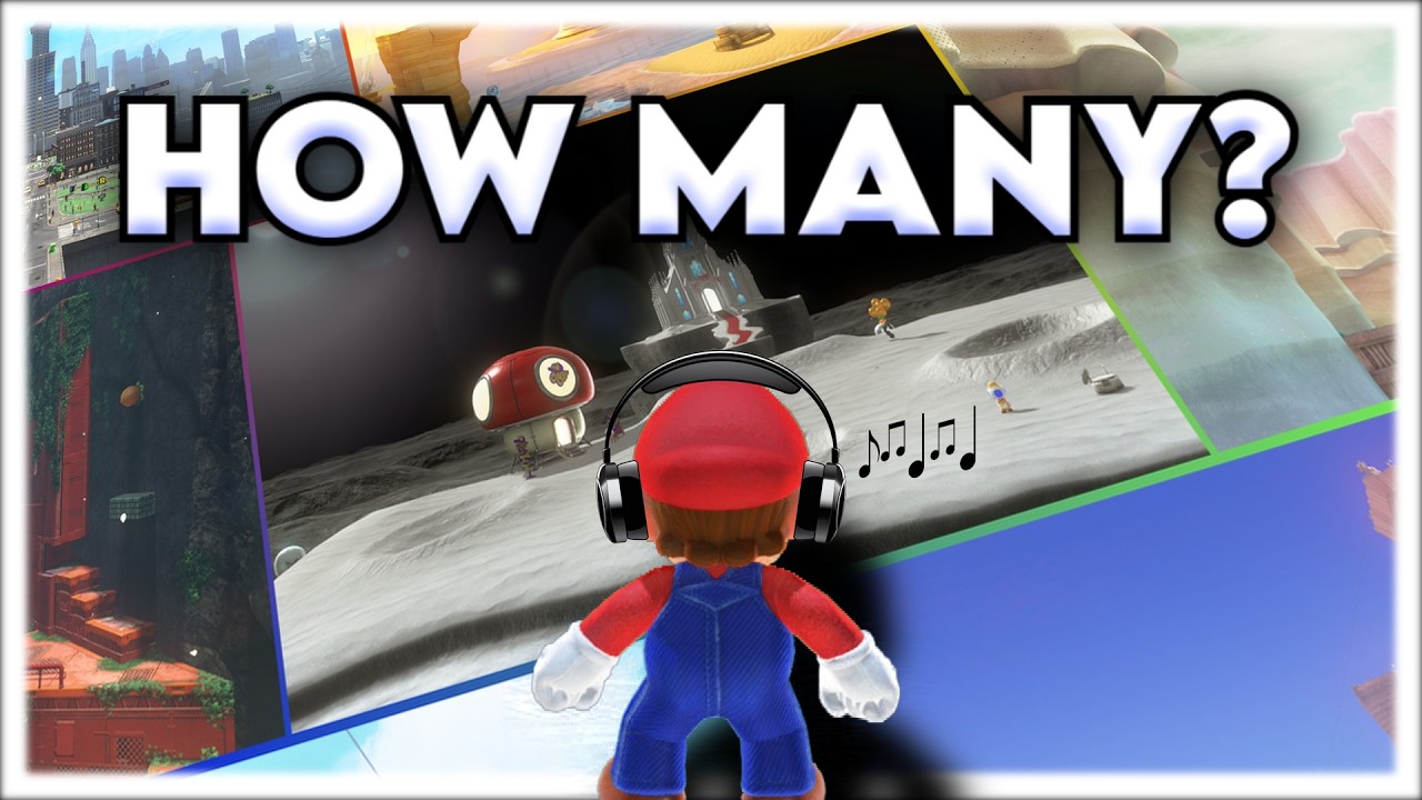 Сколько саундтреков нужно, чтобы пройти Mario Odyssey?