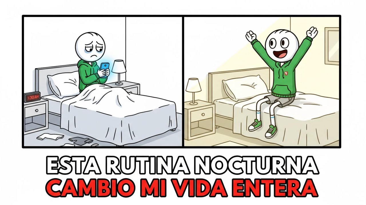 Esta Rutina Nocturna 🌙 Cambió Mi Vida ENTERA (Haz Esto Antes de Dormir 🛌)