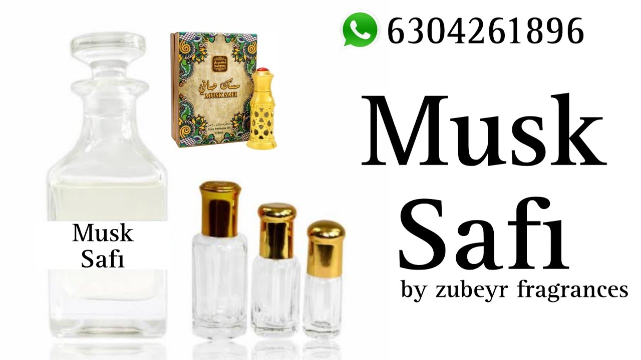 Musk safi attar by zubeyr fragrances|Naseem brand clones|premium quality attar