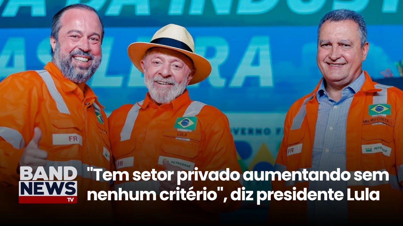 Presidente Lula discursa sobre o preço dos combustíveis | BandNews TV
