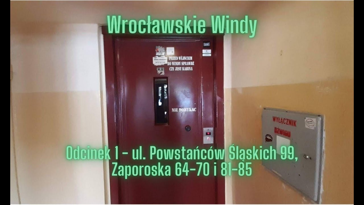 Wrocławskie Windy, odc. 1 - Powstańców Śląskich 99, Zaporoska 64-70 i 81-87 - Południe