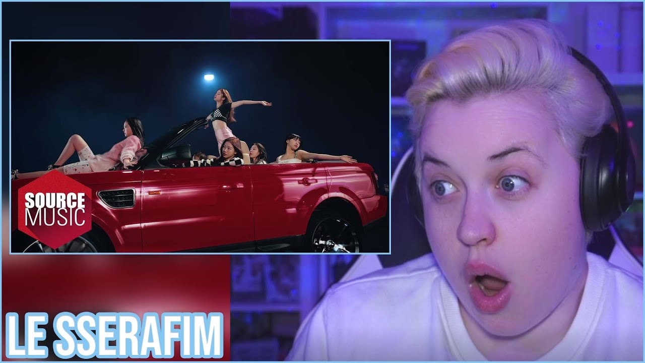 REACTION to LE SSERAFIM (르세라핌) - FEARLESS MV