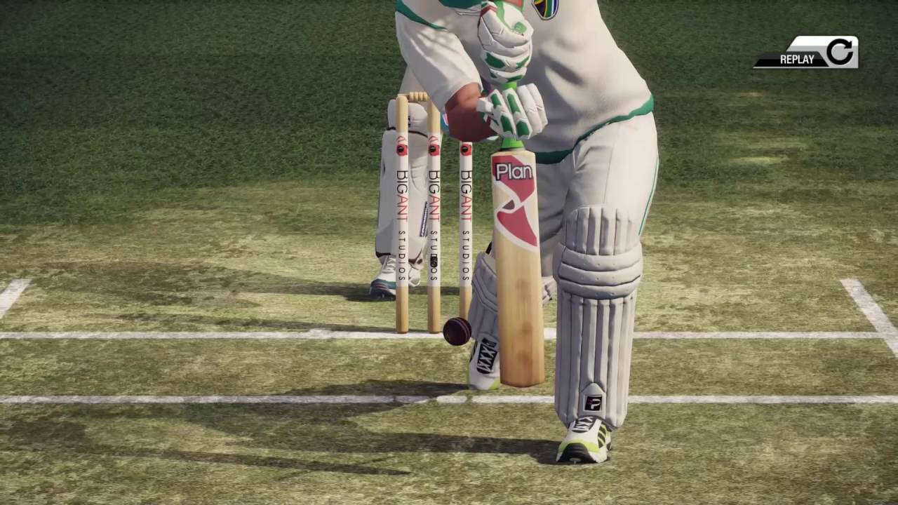 LBW Review in Big Ant's Don Bradman Cricket 14
