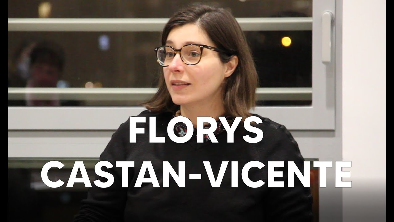 Florys Castan-Vicente, lauréate du Prix de Thèse 2021, présente son sujet de thèse